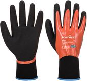 Portwest Dermi Pro Handschoen - Oranje/zwart - M