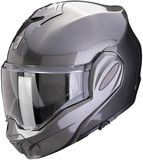 Scorpion Exo-Tech Evo Pro Solid Metallic grey - Systeemhelm - Maat XS - Motorhelm - ECE 22-06 gekeurd