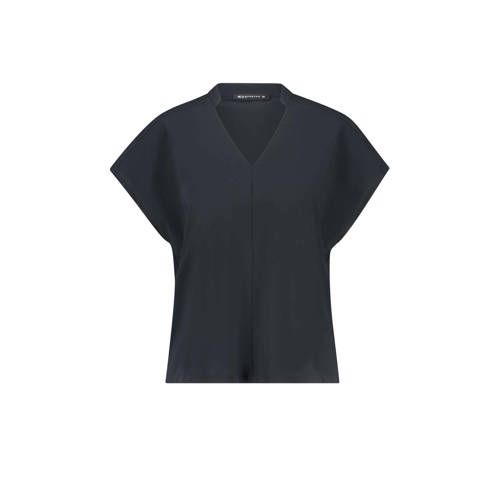 Expresso Expresso travelstof top donkerblauw