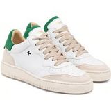 Newlab - N Blanc et Microfibre Beige Postérieur Vert NL11/K04 WIT/GREEN
