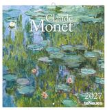 Claude Monet 2027: Wandkalender 30x30 cm (30x60 cm geöffnet), Kunstkalender mit Meisterwerken des Impressionismus