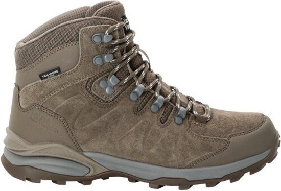 Jack Wolfskin REFUGIO TEXAPORE MID W Dames Wandelschoenen - chestnut - Maat 38