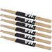Vic Firth American Classic 5A baguettes de batterie avec olive en bois (6 paires)