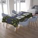 Bonamaison Tafelkleed, Anti-Mold, Sneldrogend, Waterdicht, 100% Polyester Tafellaken, Neon Geel, Rook, 140 x 200 Cm
