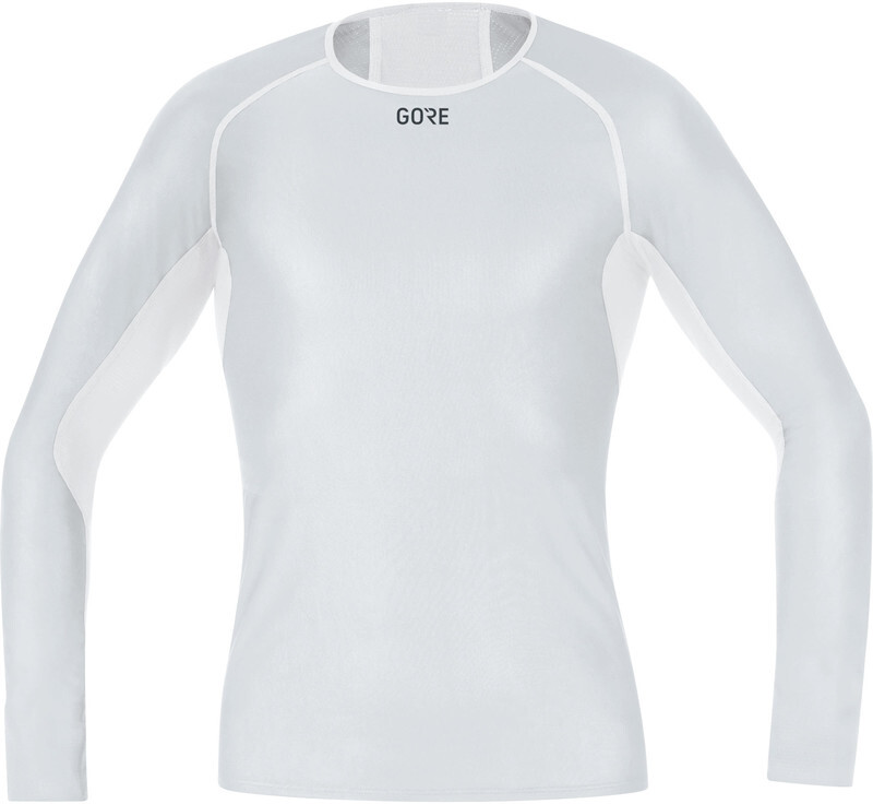 Gore Wear Windstopper Ondergoed bovenlijf Heren, light grey/white