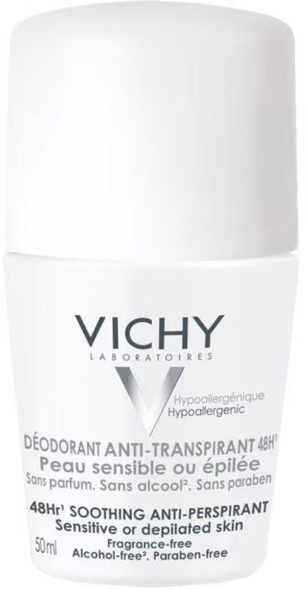 Vichy Anti-Transpiratie Deodorant 48u Roller - 50ml