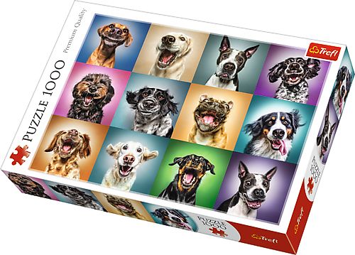 Trefl Funny Dog Portraits Puzzle - 1000 Pieces - Adult & Child - 12+ Years