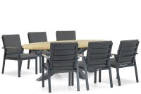 Lifestyle Garden Furniture Lifestyle Lifestyle Marseille/Diogo 240 cm dining tuinset 7-delig