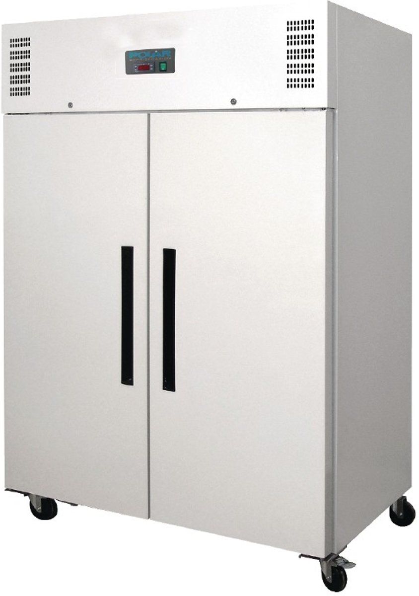 Polar 2 deurs vriezer wit 1200 ltr