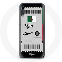 Maniacase Etui voor Samsung Galaxy P20 Pro Vliegticket Algerije