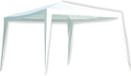 Lesliliving Partytent Wit 3x3m Polyetheen Metaal Waterafstotend
