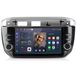 Junsun Fiat 7-inch autoradio met Carplay, Android, GPS-navigatie, Wi-Fi, Bluetooth, DAB+, FM, RDS en USB. Geheugen: 2GB + 64GB