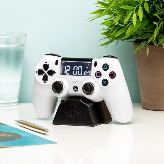 Paladone Playstation: White Controller Alarm Clock PS5
