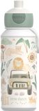 Mepal gourde Pop-up Campus Little Dutch - 400 ml - Safari Friends