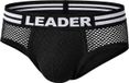 Merkloos / Sans marque LEADER Loaded Brief Black - MAAT S - Heren Ondergoed - Slip voor Man - Mannen Brief