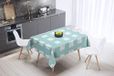 Bonamaison Tafelkleed, Anti-Mold, Sneldrogend, Waterdicht, 100% Polyester Tafellaken, Willekeurig patroon, 140 x 140 Cm - Ontworpen en Vervaardigd in Turkije