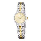 Festina F20747/2 Dames Polshorloge Analoog Staal Goudkleurig