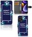 B2Ctelecom Xiaomi Poco F5 Portemonnee Hoesje Flowers Blue DTMP