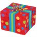 Pinata Cadeau Rood 42x37 Cm