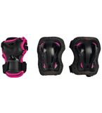 Rollerblade Set de protection Jr - Noir m. Rose - XXXS