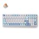 MCHOSE G98 Pro Blue Flame Orange Wireless Tri-Mode Custom Mechanical RGB gaming keyboard