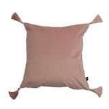 Chic Home Velvet kussensloop CRISTIANO 45 x 45 cm poederroze