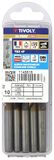 Timoly 11456160600 Premium Boor Tbx 4 F HSS kobalt gecoat Blade, 4 pagina's, Ø 6 mm, 10 stuks