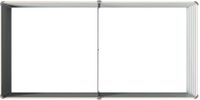 vidaXL Verhoogde Tuinbak Ivoor 163 x 80 x 55 cm Staal
