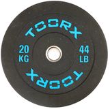 Toorx Professional DBCR-20 Crumb Bumper Halterschijf - 50 mm - 20 kg - Blauw