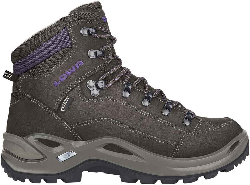 LOWA Renegade GTX Mid Schoenen Dames, slate/blackberry 2019 UK 4 | EU 37 Trekking- & Wandelschoenen