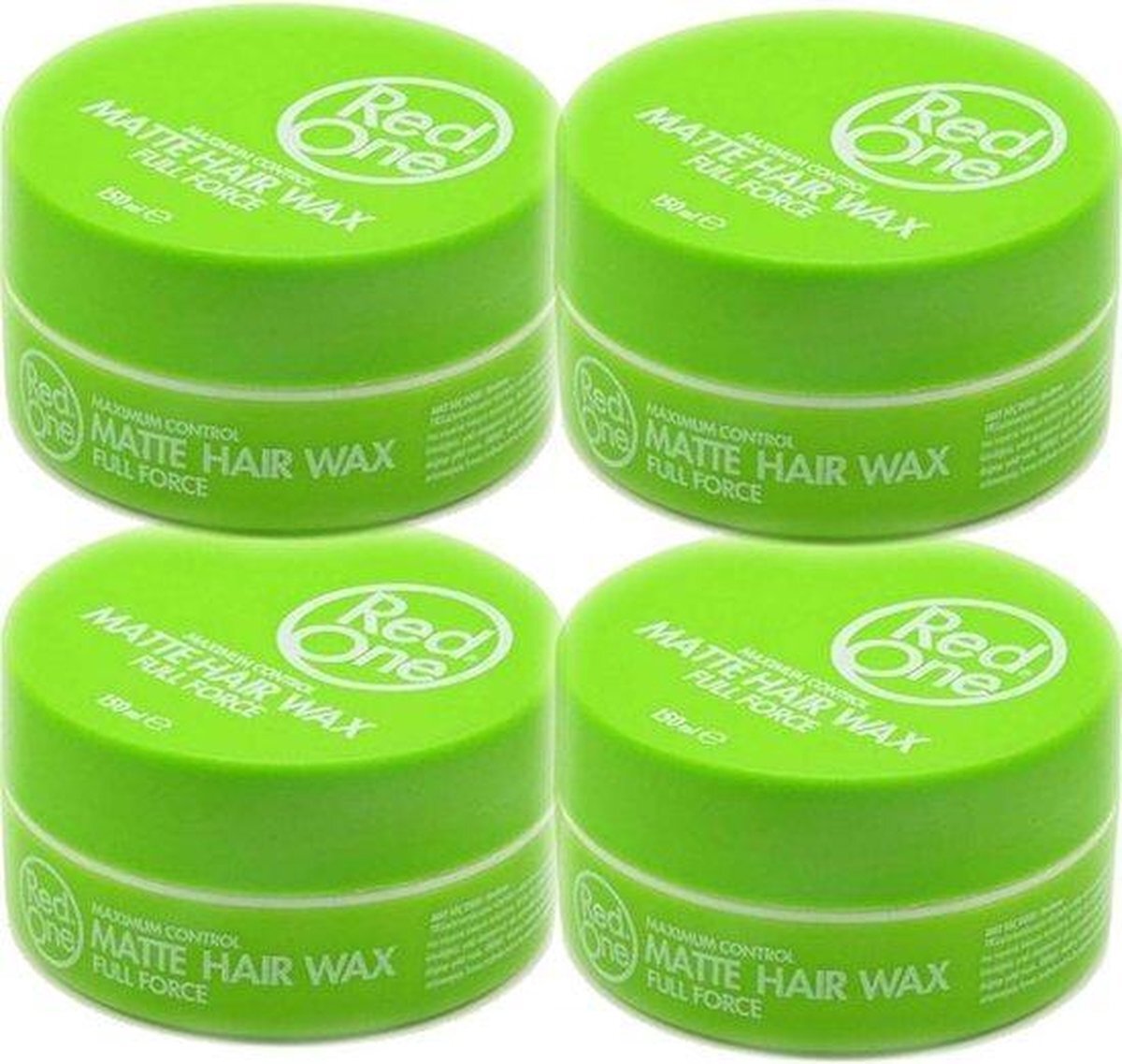 RedOne Green Hair Wax| Haarwax| Haargel| Gel| Aqua wax| Groen Aqua haarwax| 4 stuks| 4 pieces