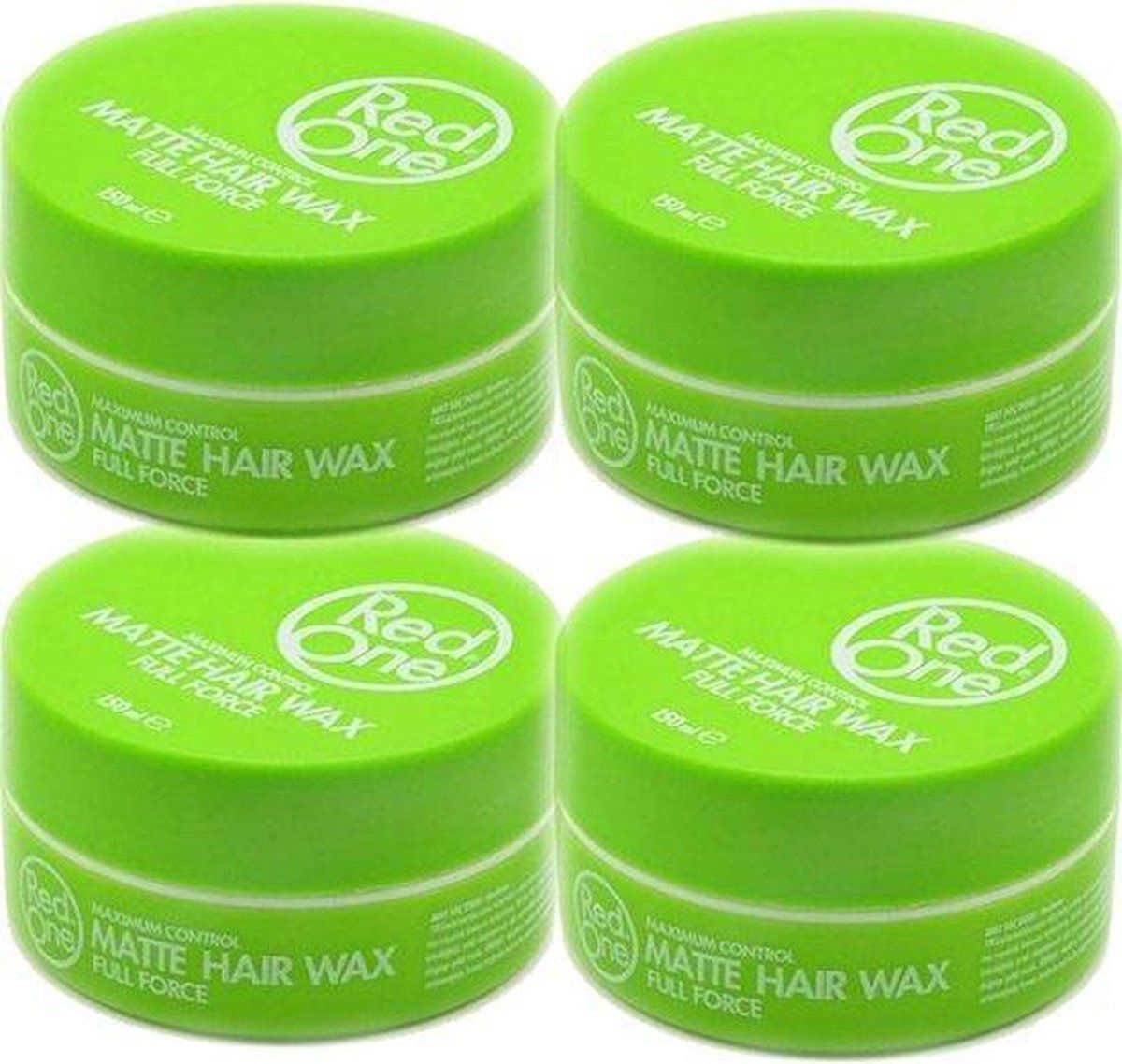 RedOne Green Hair Wax - 4 stuks