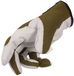 Stocker Gants de travail cuir vert taille 9/M