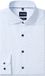 OLYMP No. 6 Six super slim fit overhemd - dobby - lichtblauw dessin - Strijkvriendelijk - Boordmaat: 44 (EU maat: XL)
