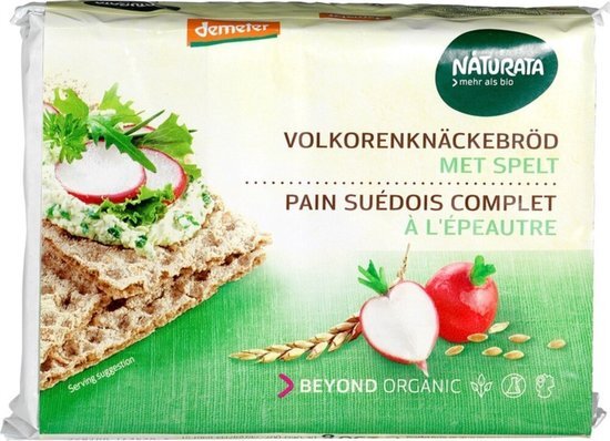 Naturata Knäckebröd Spelt 250gr