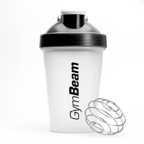 GymBeam Shaker Blend Fles transparant-zwart 400 ml