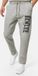 BENLEE Heren joggingbroek regular fit BEATY Marl Grey/Black Katoen
