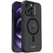 Accezz Rugged Frosted Backcover with MagSafe for iPhone 14 Pro Max - Black