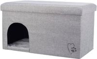 TRIXIE 36315 grot Kimy, 72 × 40 × 40 cm, lichtgrijs