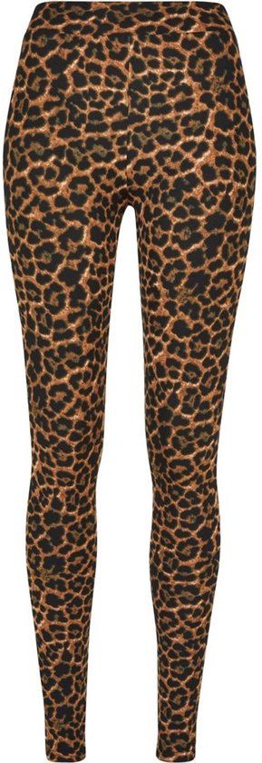 Urban Classics Soft Darkleo Dames Legging - bruin - S