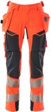 Mascot Accelerate Safe Pantalon avec poches holster 19031-711 - hi-vis rouge/bleu marine - C49 - 76