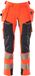 Mascot Accelerate Safe Pantalon avec poches holster 19031-711 - hi-vis rouge/bleu marine - C49 - 76