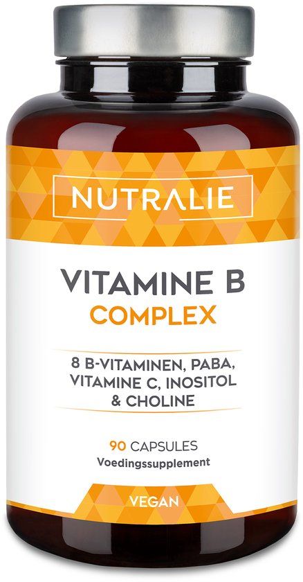 Nutralie Vitamine B-Complex met Vitamine C - 90 Capsules