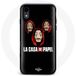 Maniacase Etui voor iPhone X La Casa De Papel Mask