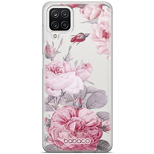 ERT GROUP Mobiele Telefoonhoesje voor Samsung A12 / M12 / F12 - Babaco Flowers 050