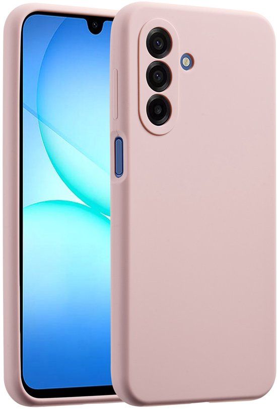 Accezz Liquid Silicone Backcover Roze voor Samsung Galaxy A17 (5G) / A17 (4G)