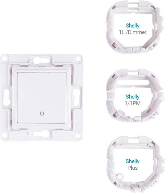 Wandtoets Shelly Wall Switch 1 wh WS1 white