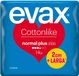 Evax Cottonlike Maandverband zonder vleugels Evax Cotton Like Plus (14 uds)