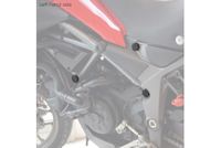 Puig stekker chassis zwart 9636N voor Ducati Multistrada 1200/S 15'-17'