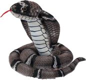 Pia Soft Toys Knuffeldier Cobra slang - grijs - 120 cm
